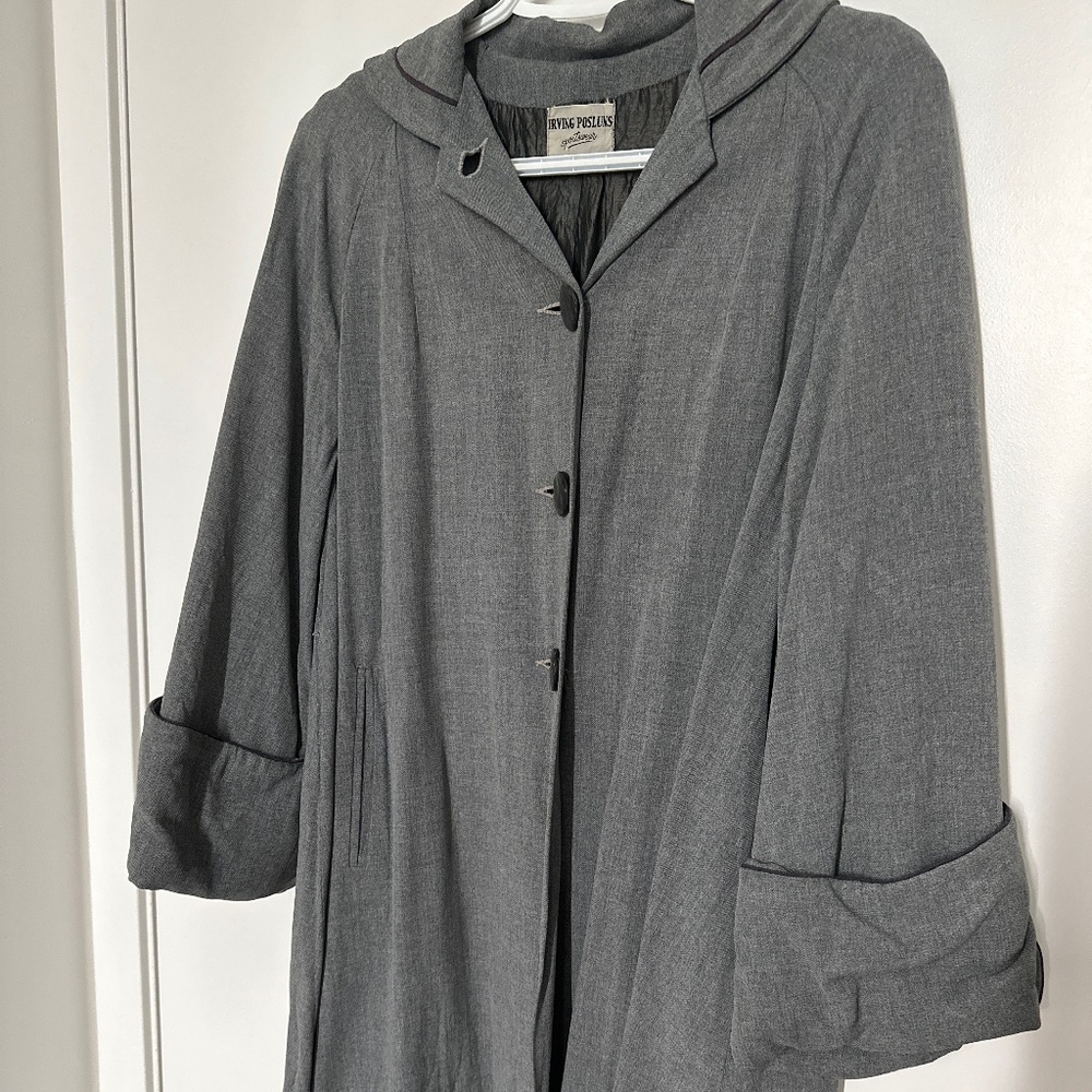 Irving posluns vintage trench coat